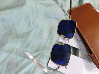Gafas de sol Celine negras y marrones