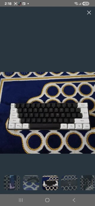Teclado y Ratón Gaming 60% Sin Usar