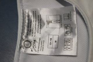 Equipación esgrima: Peto interior CE 350N /CFA 350N, Talla M.
