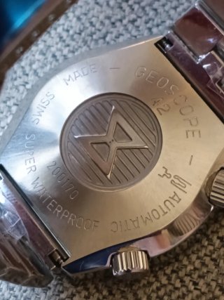 Edox Geoscope 42 Super Compressor Diver Vintage