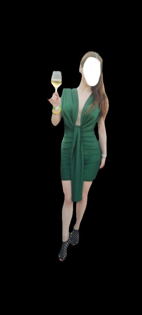 Vestido fiesta cóctel elegante verde botella