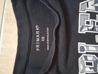Camiseta Negra Harlem 63 Talla XS
