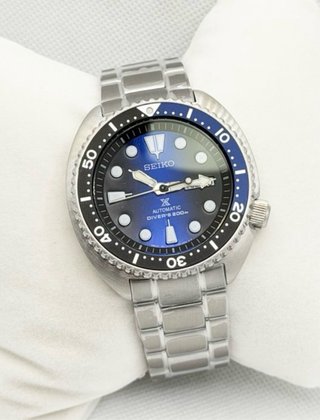 Seiko Prospex Turtle SRPC25J1 Azul/Negro