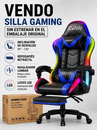 Silla Gaming Czlciclo Nueva en Caja