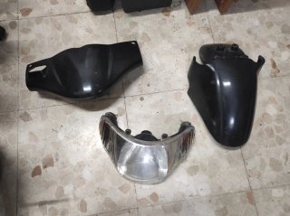 Carenado y Faro Derbi Atlantis Negro