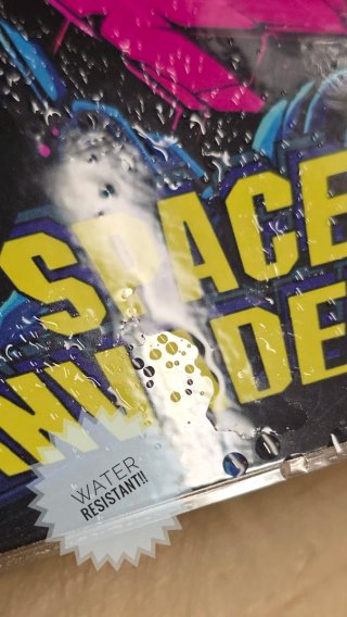 Space Invaders Laminato lucido Poster formato A3
