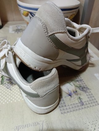 Zapatillas Skechers Mujer Talla 38 Gris/Blanco