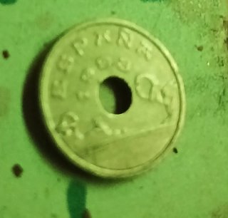 Moneda 25 céntimos España 1998