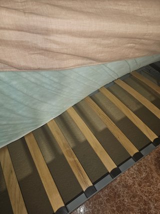 Sofá Cama Beige/Marrón
