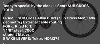 Bicicleta Scott 2023