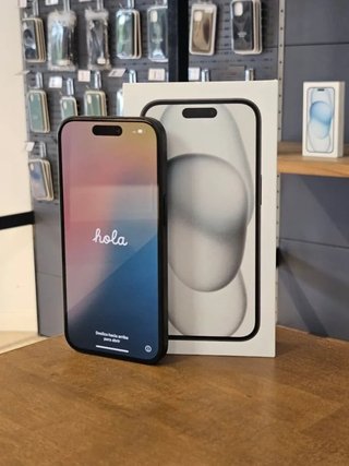 IPHONE 15 256GB NEGRO BATE. 100%