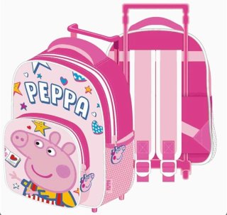Mochila Ruedas Paw Patrol 24x36x12Cm