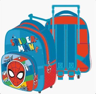 Mochila Ruedas Paw Patrol 24x36x12Cm