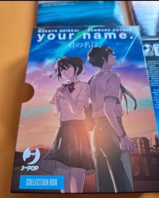 Collection Box J-Pop Manga "Your name" 3 volumi.