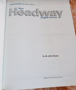 Libro Inglés New Headway Intermediate