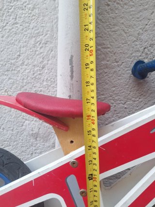 Bicicleta de madera para niños