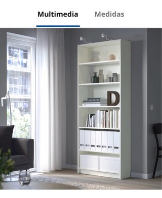 Estantería Billy Ikea Blanca, varias unidades