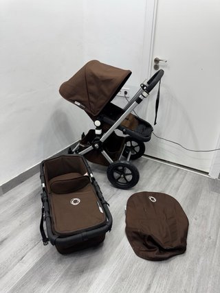 Bugaboo Camaleón 3 Silla + Capazo Marrón