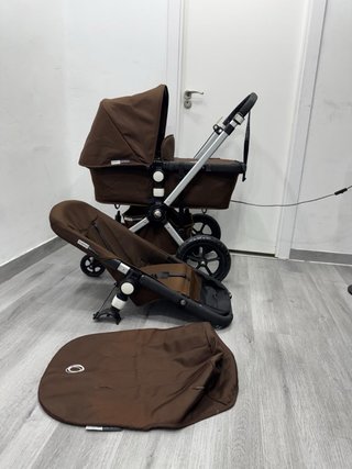 Bugaboo Camaleón 3 Silla + Capazo Marrón