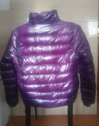 Piumino Moncler Viola Taglia L