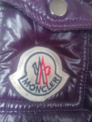 Piumino Moncler Viola Taglia L