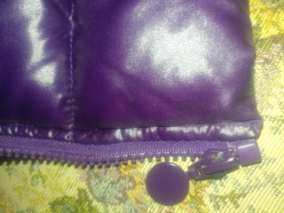 Piumino Moncler Viola Taglia L