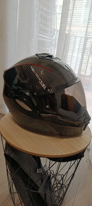 Casco Moto Scorpion EXO Tech EVO Carbon