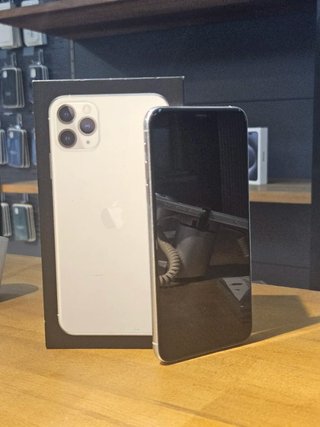 IPHONE 11 PRO MAX 256GB PLATA BATERIA 100%