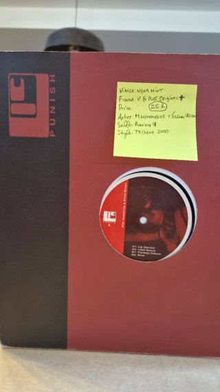 M.Humphries & G.Wilson [Punish9] Vinilo Techno