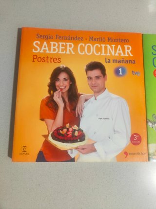 2 libros de cocina