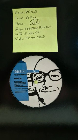 Torsten Kanzler [Error02] Vinilo Techno