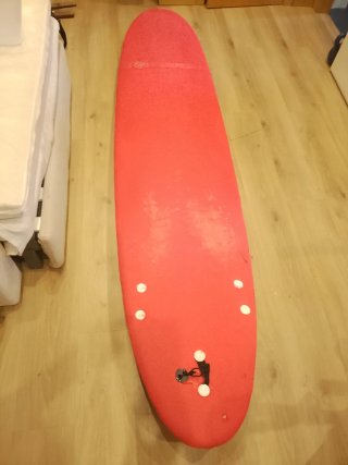 Tabla surf corcho larga principiantes