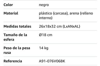 Pesa russa kettlebell base piatta 14 kg