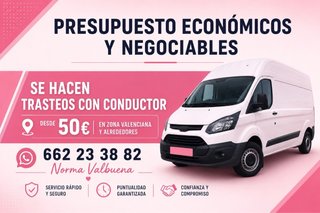 Servicios de porters y trasteos