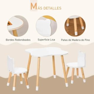 SOLO ESTA SEMANA!! Conjunto Mesa y Sillas Infantil
