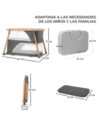 Cuna de viaje Kinderkraft