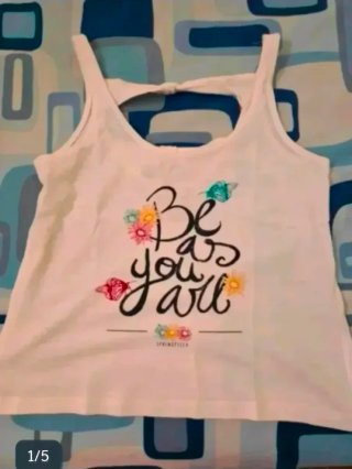 Camiseta tirantes Springfield