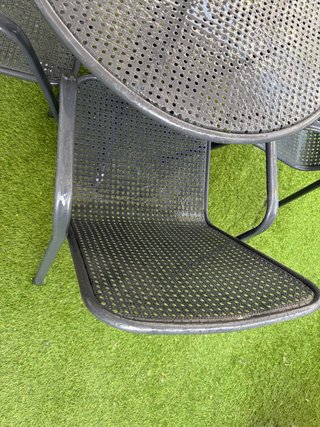 Conjunto mesa y sillas de jardín
