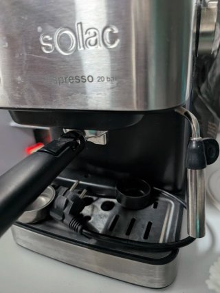 Cafetera Solac Espresso 20 bar