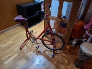 Bicicleta Estática BH Gacela. Vintage (años 70/80)