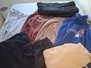 Lote 4 Sudaderas Hombre con Capucha
