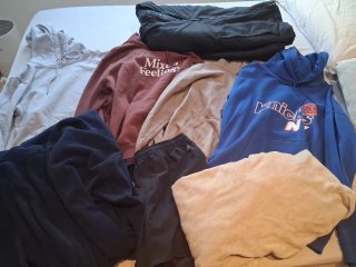 Lote 4 Sudaderas Hombre con Capucha