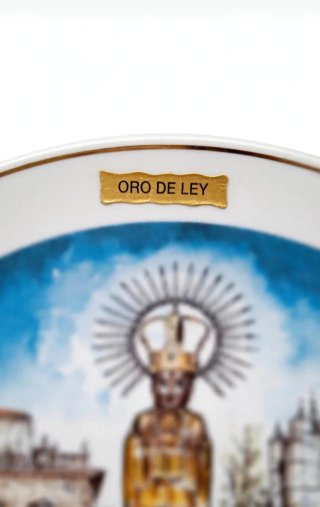 Plato decorativo vintage IRUN