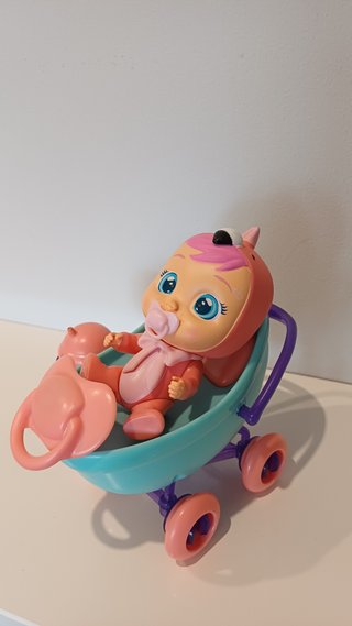 Fancy. Bebé Llorón(mini) con carrito y accesorios
