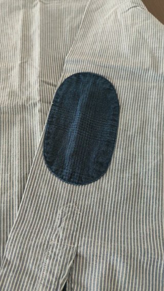 Camisa Massimo Dutti Rayas Azul Talla XXL