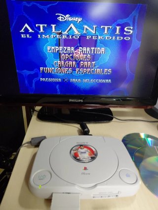 Consola Sony PlayStation PSone Blanca