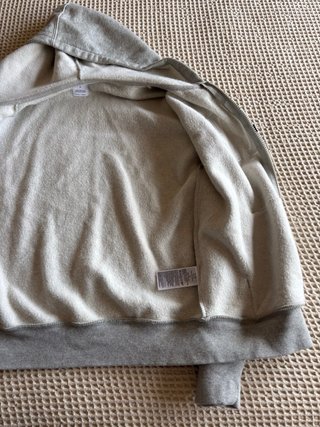 Sudadera GAP con cremallera niño gris