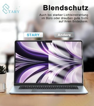 STARY 360° Filtro privacidad MacBook Air 13,6''