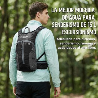 JIANYANA Mochila Hidratación 15L Depósito 2L
