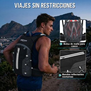 JIANYANA Mochila Hidratación 15L Depósito 2L